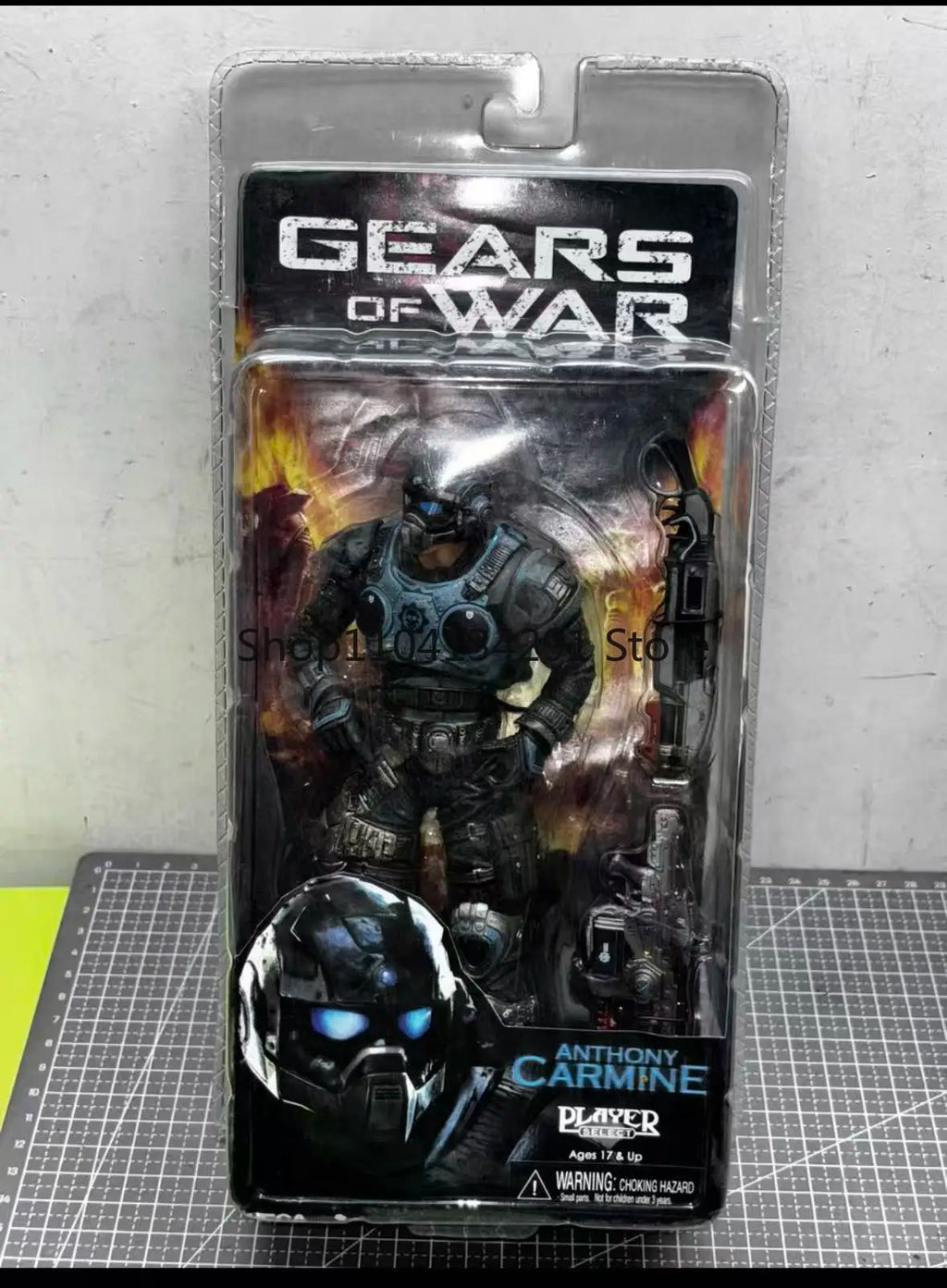 Original Storm Toys Gears of War Full Series Soldier Figures 6-inch Beast Rider 18cm Articulated Action Figure Collector's Gift