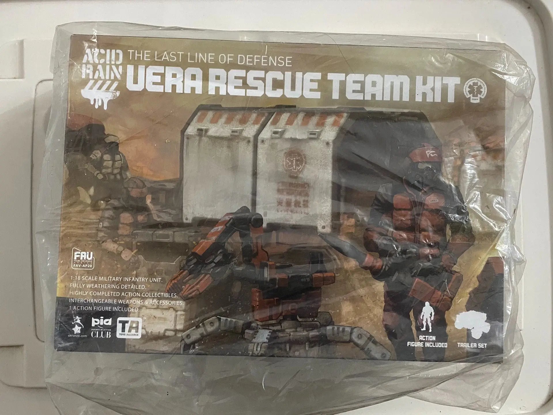 In Stock Acid Rain War FAV-AP19 Field Ankylo FAV-AP20 UERA Rescue 3.75 Inch Action Figure Boys Collection Gift