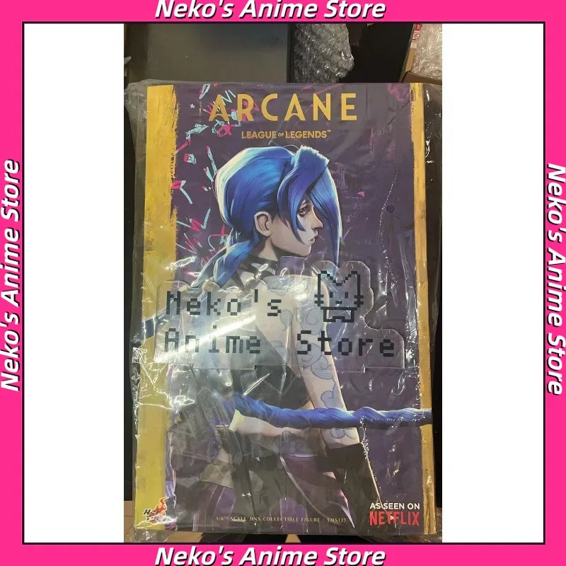 【In Stock】Hot Toys TMS137 Jinx（Arcane：League of Legends ) 1/6 League of Legends Arcane Action Figure Anime Model  Doll Gift