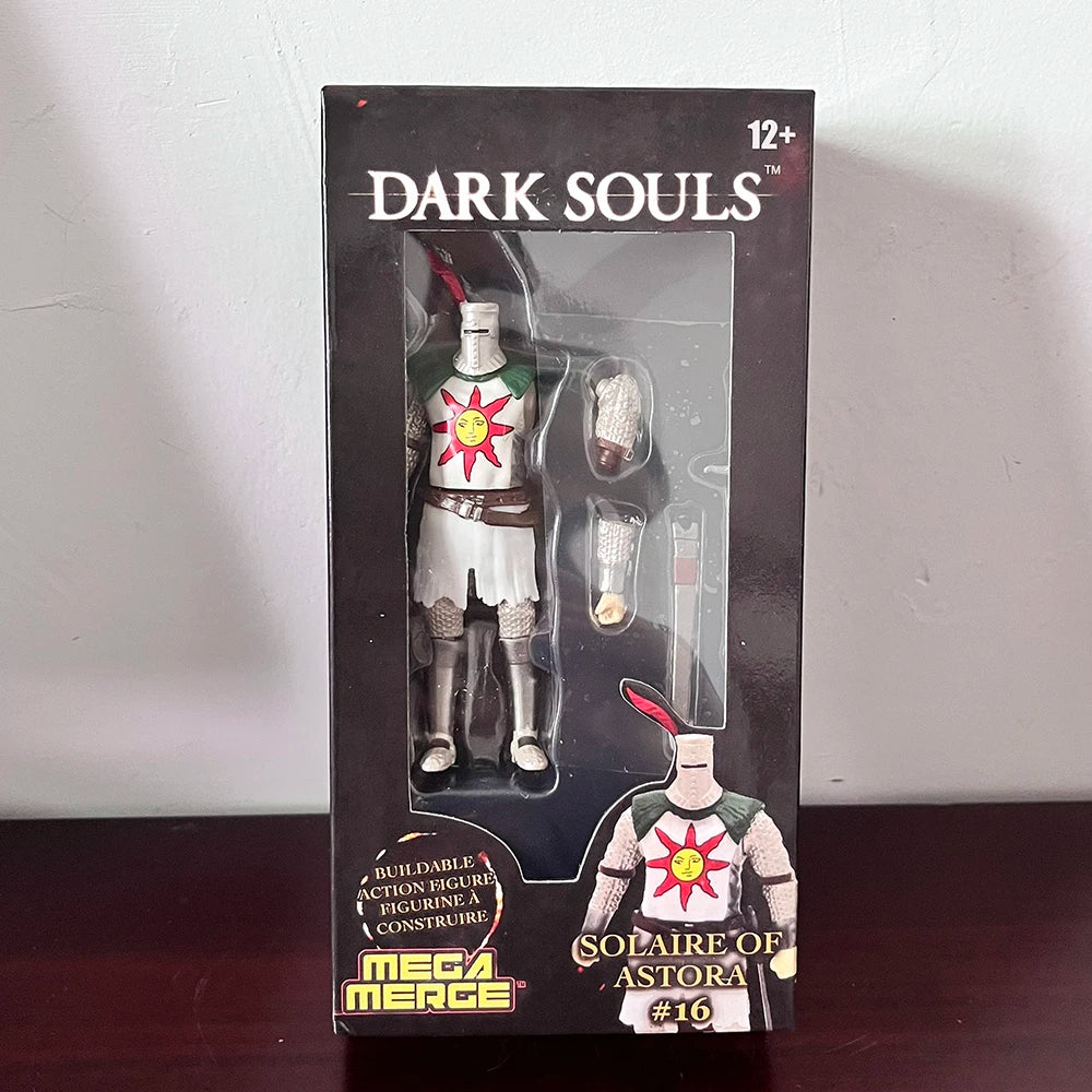 Dark Souls Figure Solaire of Astora Black Knight Figure Faraam Knight Artorias Collection Game Toy Model Birthday Gifts