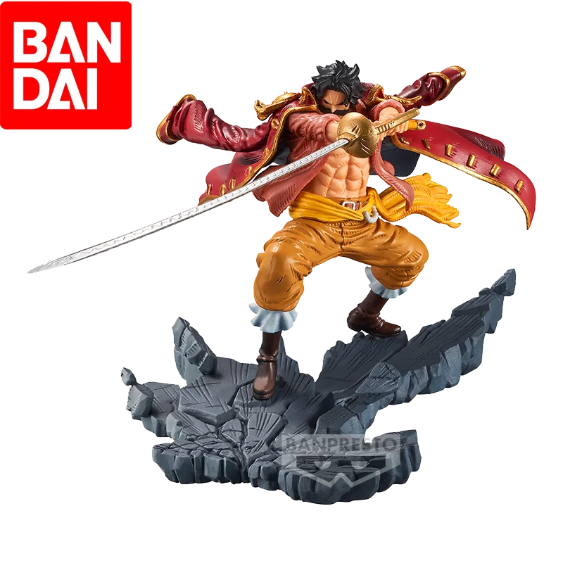Authentic Bandai One Piece MANHOODsp Gol D.Roger Prize Figure,Banpresto High-Quality PVC,Classic Design,Anime Gifts/Home Display