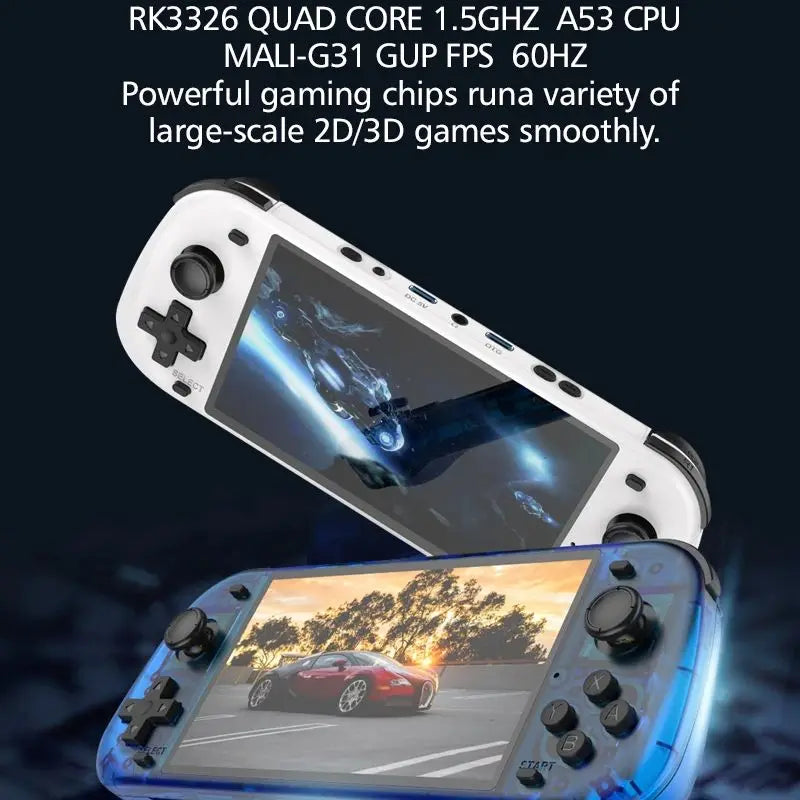 R50S Retro Games Console  128G 5.1inch IPS Screen Two-player Online Game PSP/PS1 Portable Console Game Boys Gifts