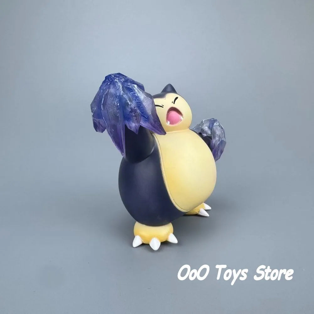 10cm Anime Pokemon Figure Snorlax Action Figures Pvc Statue Desktop Ornamen Collection Model Toys Gifts