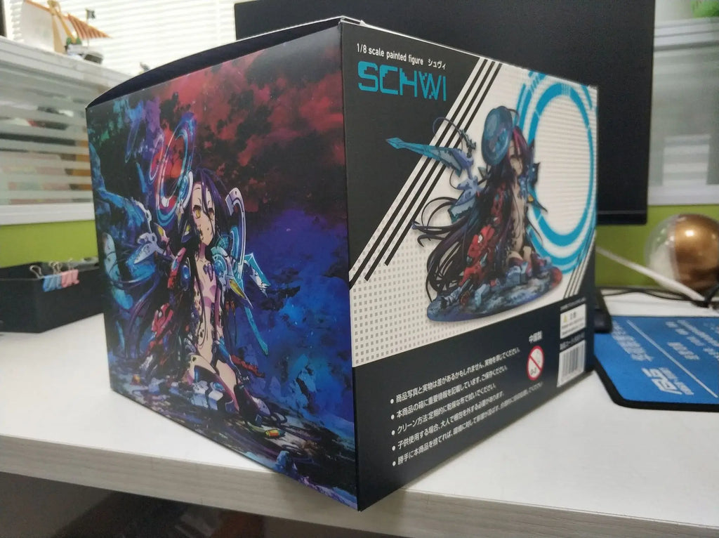 13CM Anime No Game No Life Schwi 1/8 Scale Toys Collection Model Doll Gift PVC Action Figure