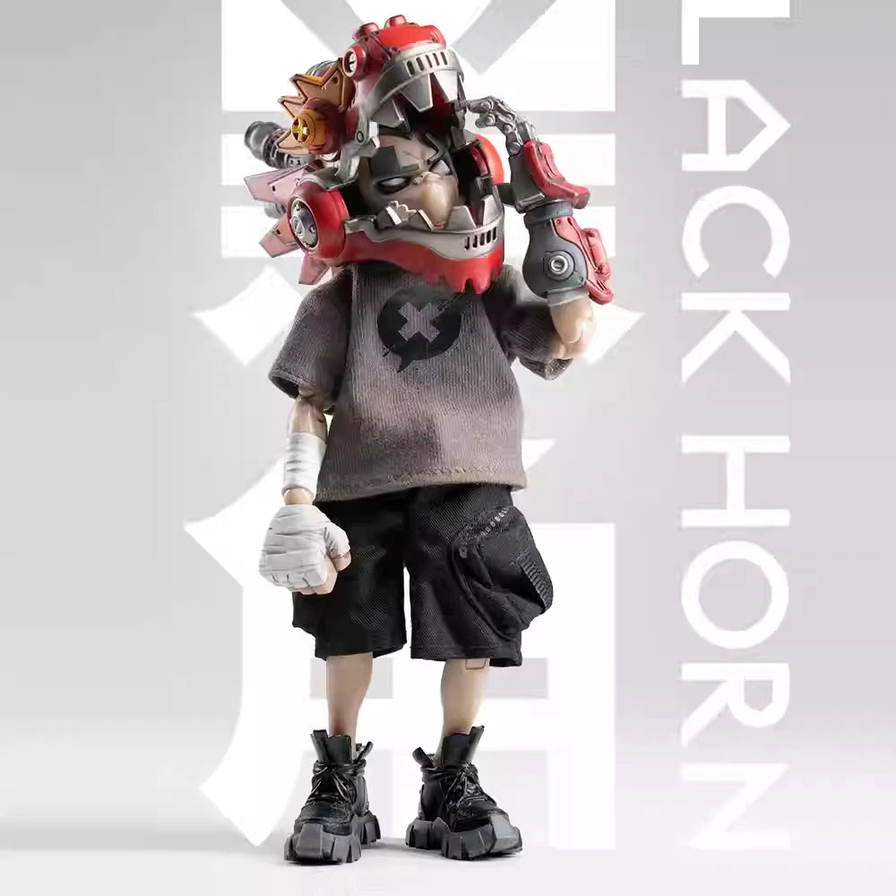 Spot D_one Black Horn Dragon Limited 1/12 Movable Doll Trendy Handmade Ornament Gift Movable Doll Desktop Decoration