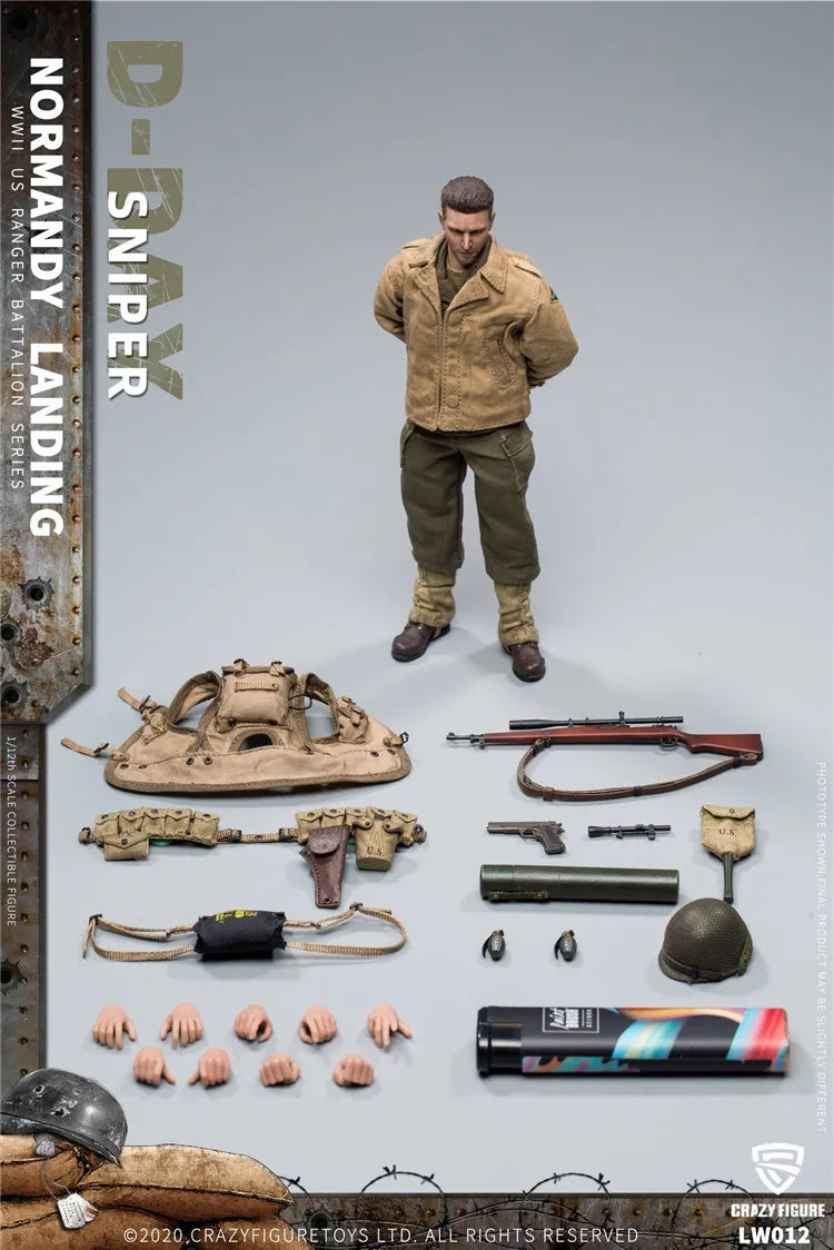 [Shipping Quickly] High Quality 1/12 Male Warrior Crazy Figure LW011-018 Full Set 6inch Action Figure Model Toys Collectible