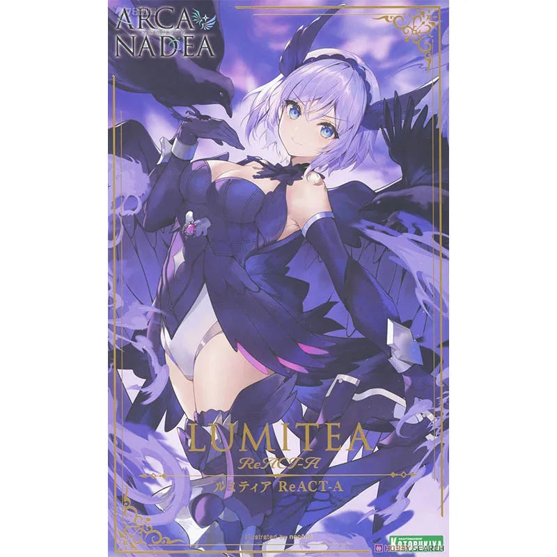 Kotobukiya Arca Nadea Model Kit AR010 Lumitea ReACT-A Anime Figure Building Kit Collectibles Model Action Figures Toys Boys Gift