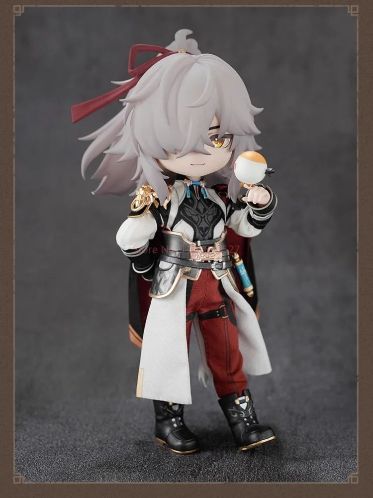 Genuine Honkai: Star Rail Jing Yuan 16cm 1/12 Movable Figure Changing Clothes  Doll Action Figurine Collection Statue Toy Gift