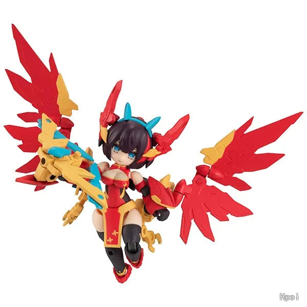 【UA】 MegaHouse Desktop Army N-202d Titania Suzaku Figure Model Toy Gift