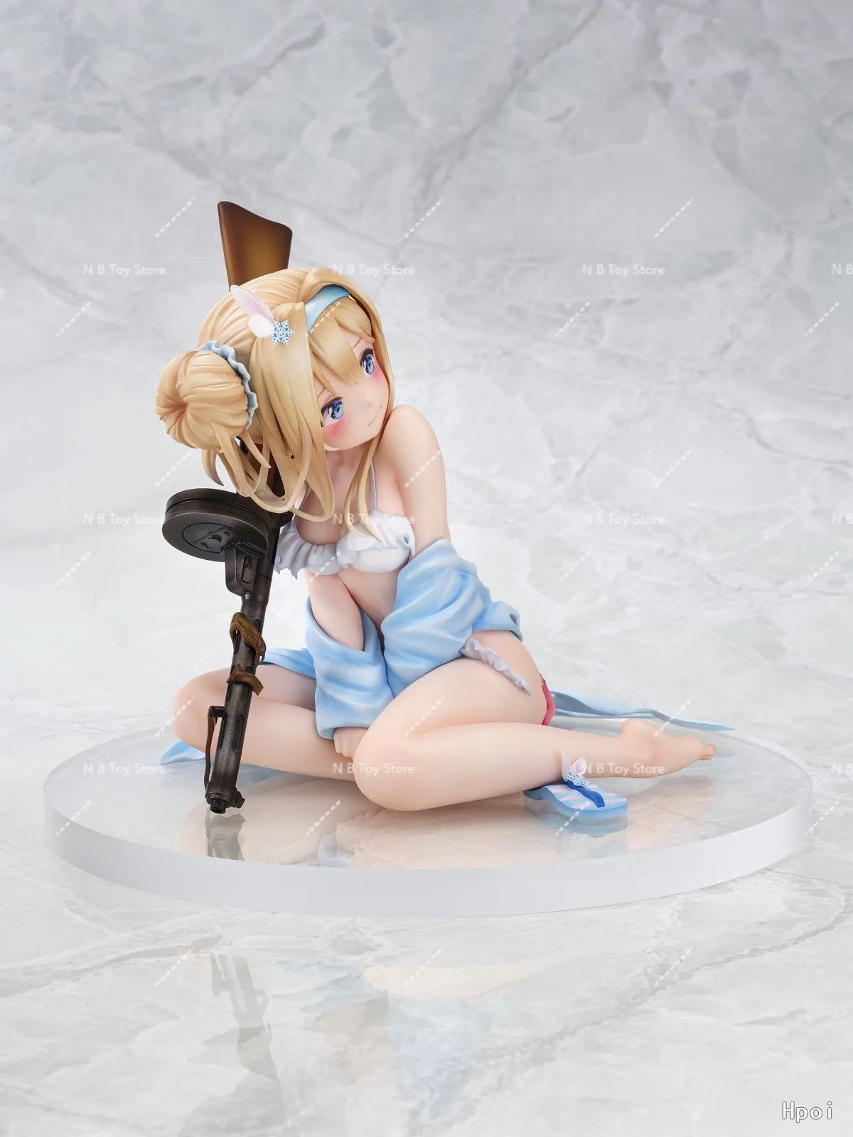 Pony Canyon Original Girl Frontline Suomi Midsummer Pixie Damaged PVC Action Figure Anime Model Toy Collection Doll Gift