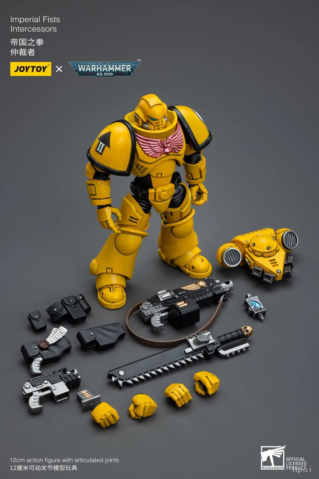 【In Stock】JOYTOY Warhammer 40K Space Wolves Imperial Fists Ultramarines Blood Angels Intercessors 1/18 Action Figures Toys