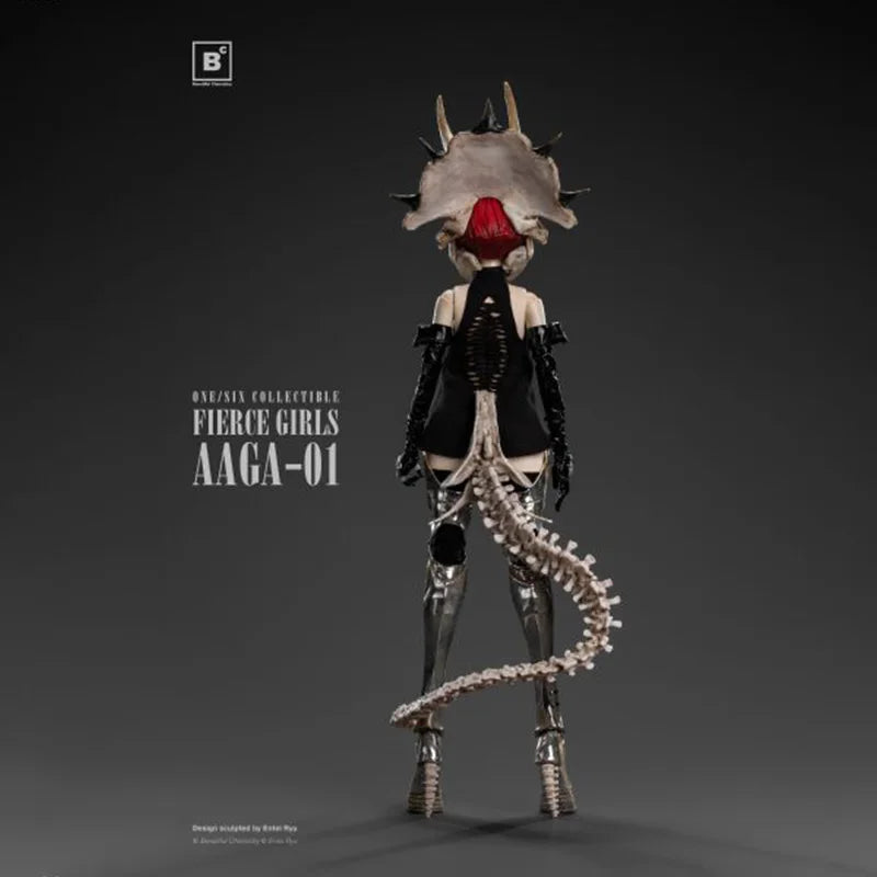 Beautiful Chemistry Original Fierce Girls Series Royal City Guard AAGA-01 Action Figure Assembly Ornament Toys Collectible Model
