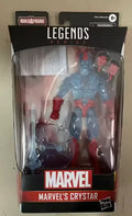 Original Hasbro Marvel Legends Series MARVEL'S CRYSTAR No assembly parts Anime Figure Toy Collection Model