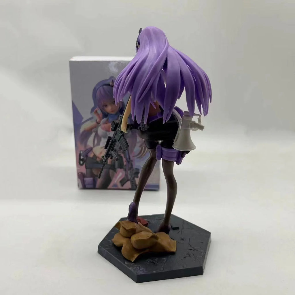 Anime After-School Battlefield Figuren Allrounder ELF Sexy Figur PVC Statue Modell Puppe Sammlerstück Zimmerdekoration Geschenk 21CM