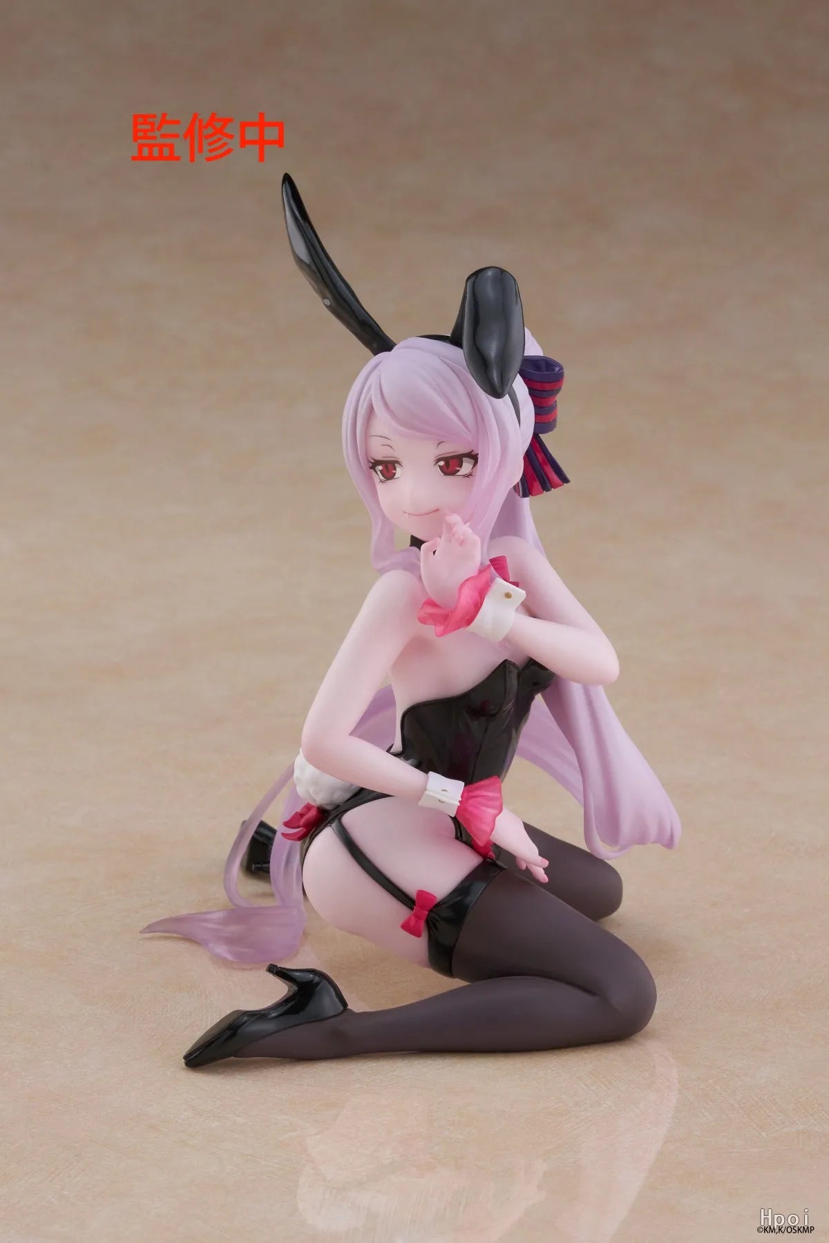 Original Genuine Taito Prepainted Desktop Cute Overlord Shalltear Bloodfallen Bunny Ver. H=130mm Anime Model Figure Decoration