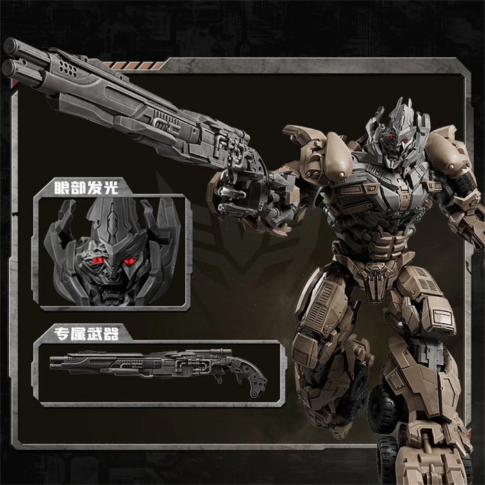 BLOKEES Original Transformers Megatron CLASS Version Transformation Assembled Action Figure Autobots Model Toys Ornaments Gift