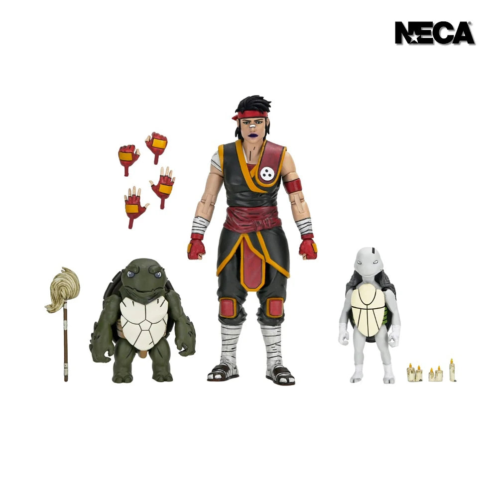 NECA Teenage Mutant Ninja Turtles (The Last Ronin - The Lost Years) - Casey Marie with Baby Odyn & Uno 7” Scale Action Figure