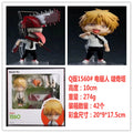 Gsc Nendoroid Chainsaw Man Denji 1560 Power 1580 Action Figures Face Swap Collectible Q Version Figurines Desktop Display Decor