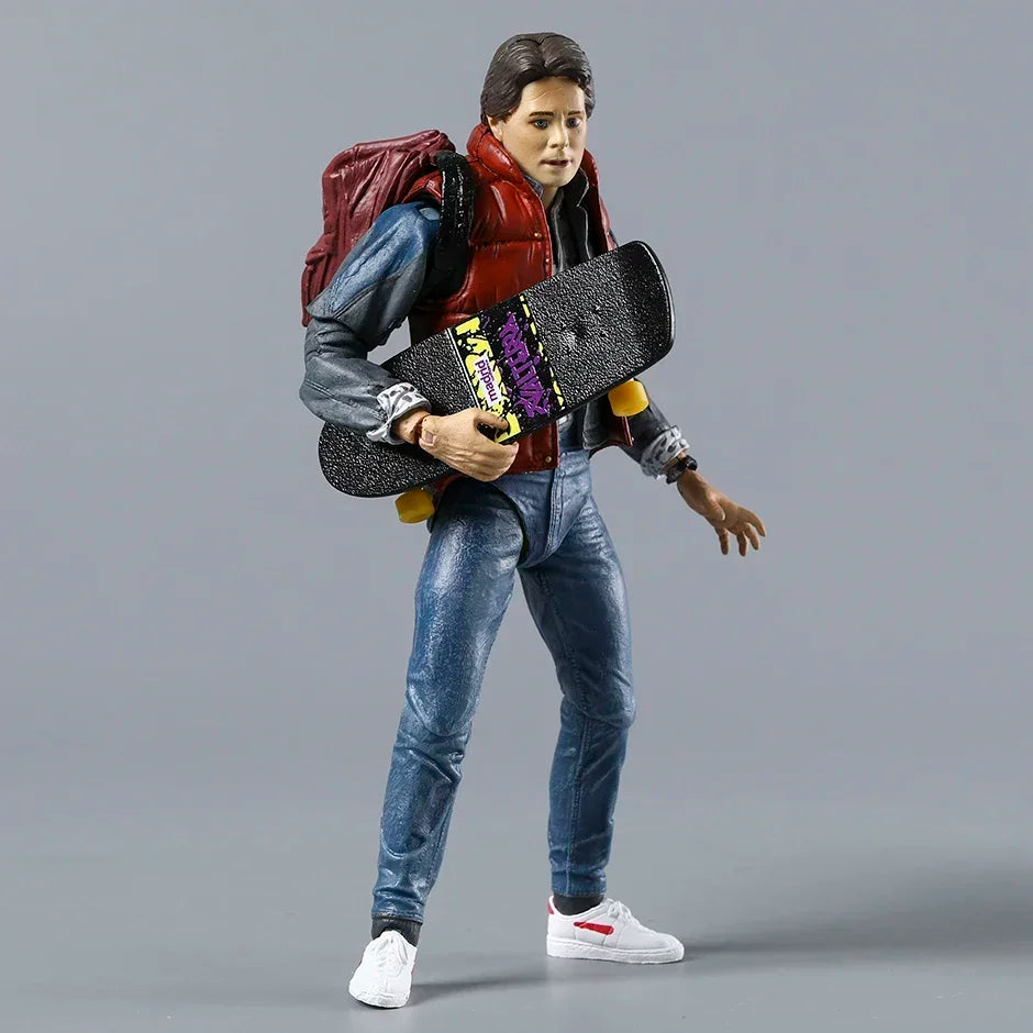 NECA Back to the Future Marty McFly Guitar Joints Moveable Collectable Creative Action Figure