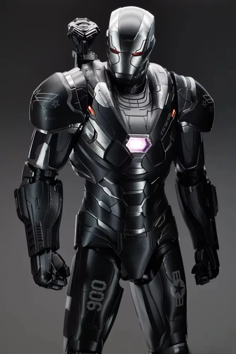 Original Hot Toys War Machine Actin Figures 1/6 The Avengers War Machine Rhodes Figurine Ht MMS530 Alloy Diecast Collection Toys