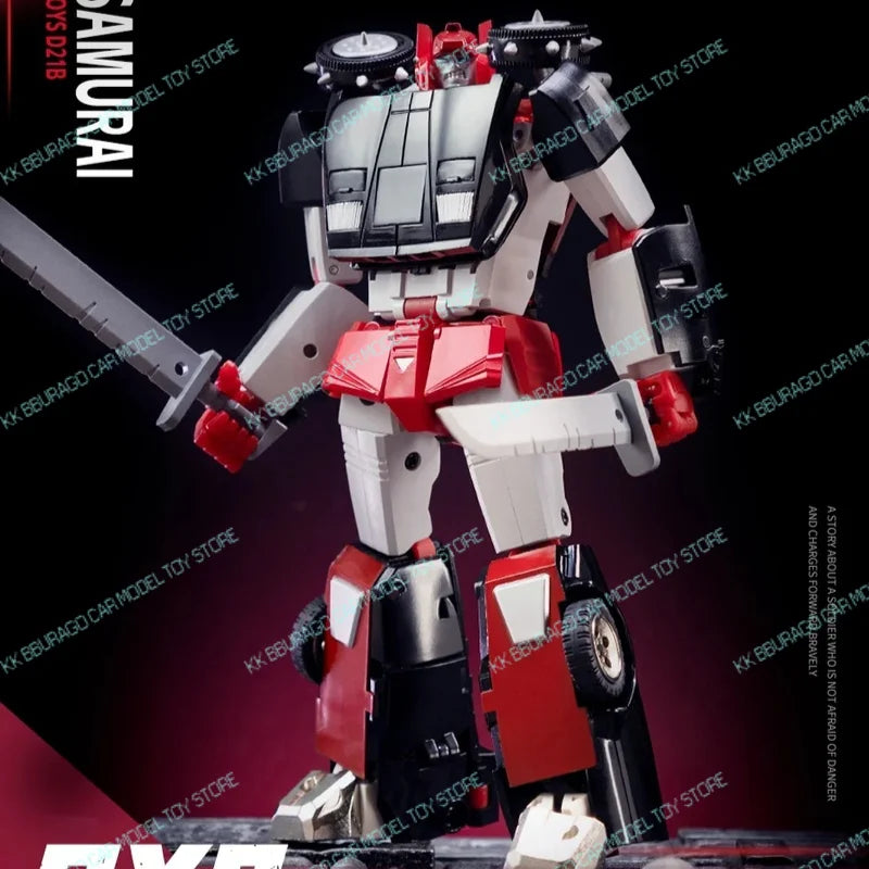 DX9 TOY Transforation D21B Action Figures Dark Samurai MP Scale G1 Model Figurines Robot Car Toys Children Boy Gift Collection