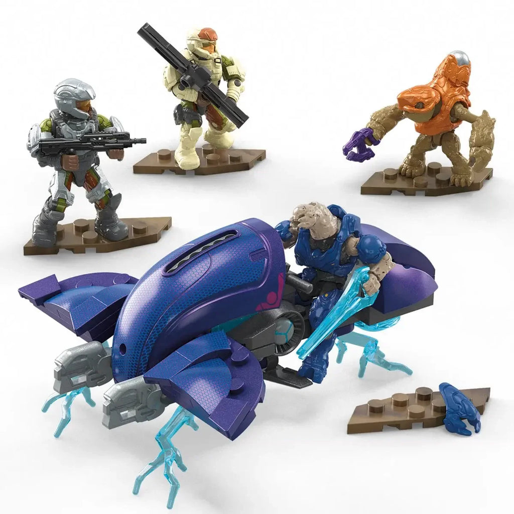 Mega Bloks Mongoose Outriders Gungoose Gambit Ghost of Requiem Loose Mini Action Figure Collectible Toy for Decoration And Gift