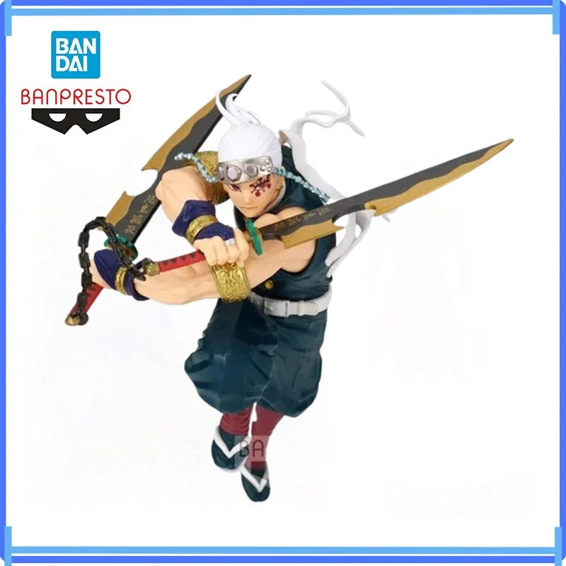 Vibration Stars Banpresto Bandai In Stock Original Uzui Tengen Demon Slayer Kimetsu No Yaiba Action Figure Model Boxed Toys Gift