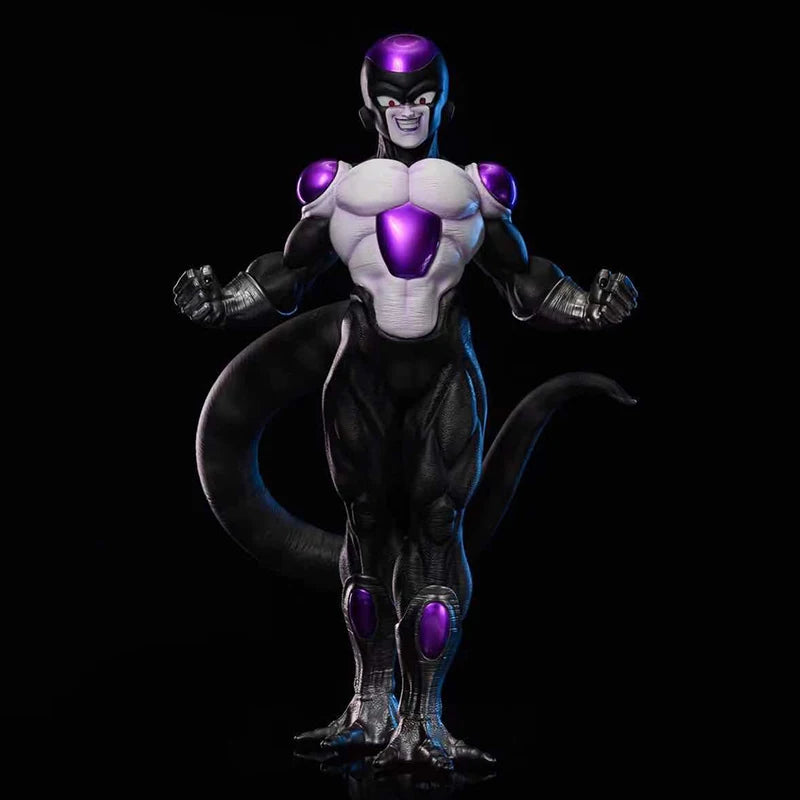 Gk Dragon Ball Figures Final Form Frieza Action Figure Model PVC Collectible Statue 19cm Anime Black Gold Freezer Figurine Toys