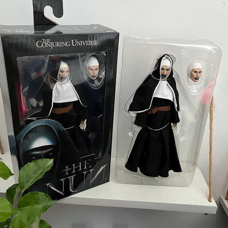 NECA The Nun The Conjuring Series Horror Action Figure Toys Hallowen Present Hobby Collection Face Changable Decor
