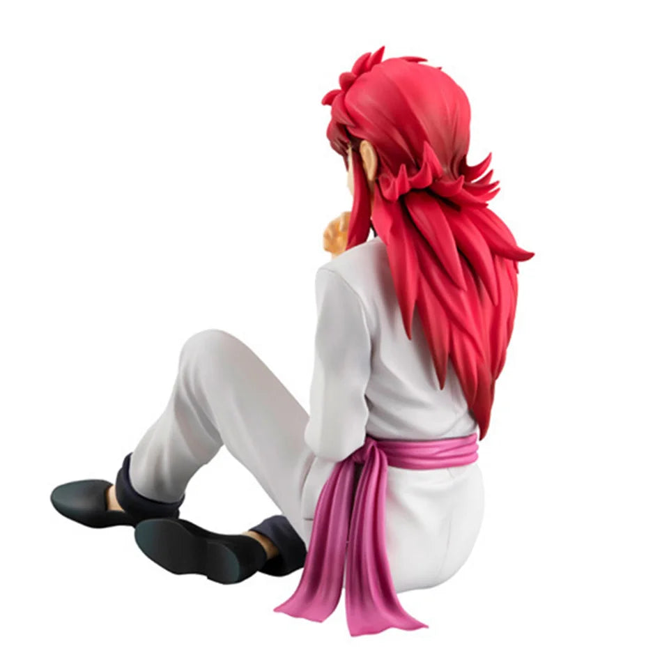 YuYu Hakusho Anime Figure Toys 8cm 2Pcs Set Urameshi Yuusuk Kurama  Minamino Shuuichi Action Figure Pvc Model Doll Children Gift
