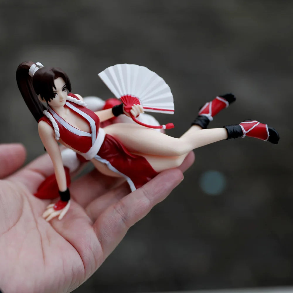 9 cm große Anime-Figur „The King of Fighters“ – Mai Shiranui – Actionfigur für Erwachsene – Sammlerstück