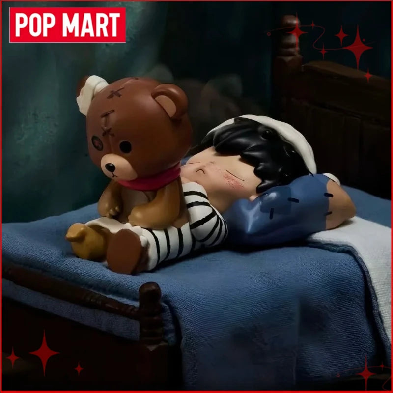 Echtes POP MART Hirono MONSTERS KARNEVAL V10 Serie Blind Box Anime Figur Sammlung Ornamente Halloween Geschenke