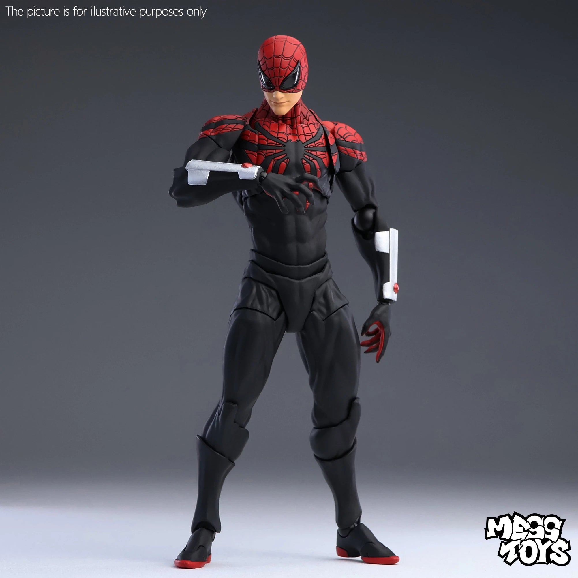 16cm Ko Ultimate Spider-Man Chapter Parker Anime Action Figure Model Collected Desktop Ornament Garage Kit Trendy Doll Toy Gifts