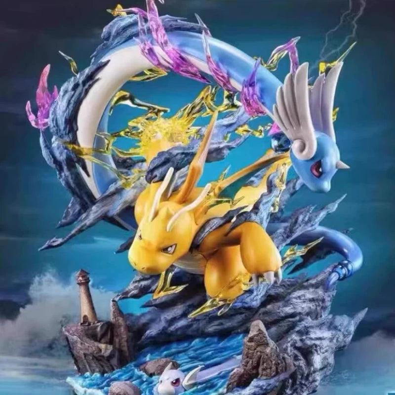 30cm Gk Figure Fantasy Charizard Dragon Evolution Set Statue Desk Decor Collectible Toy Anime Trendy Peripheral Birthday Gift