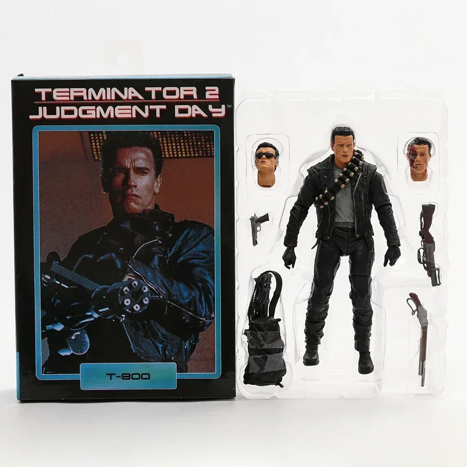 NECA T-1000 Motorcycle Cop Terminator 2 Judgement Day Collector's 7" Scale Action Figure