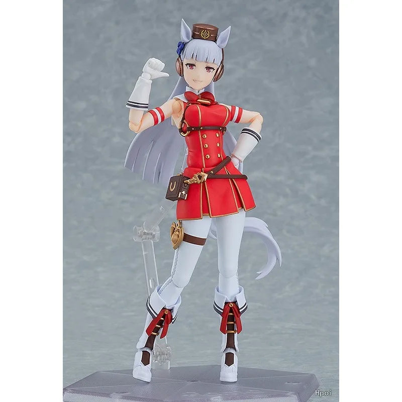 Max Factory Genuine Figma Series PrettyDerby Anime Gold Ship and Mejiro McQueen Proportional Humanoid, All Age,movable Model Toy