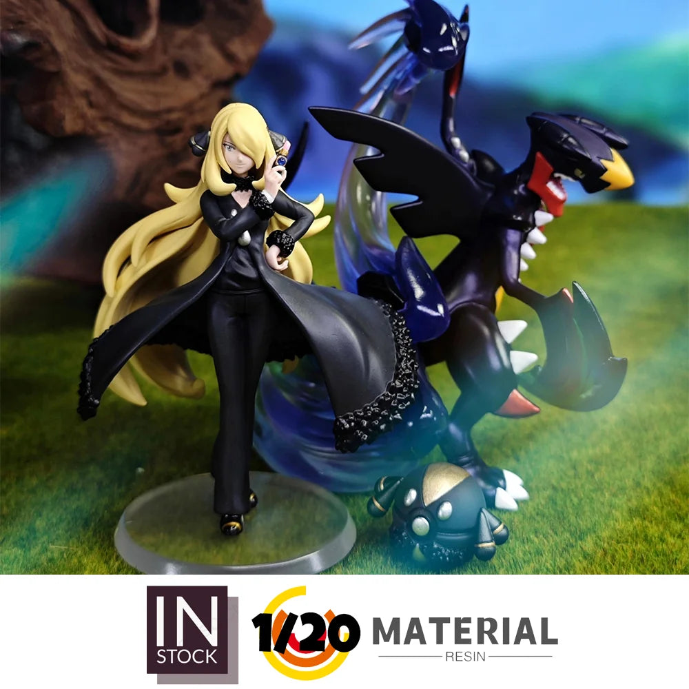 [In Stock] 1/20 Resin Figure [LUCKY WINGS] - Cynthia & Mega Garchomp
