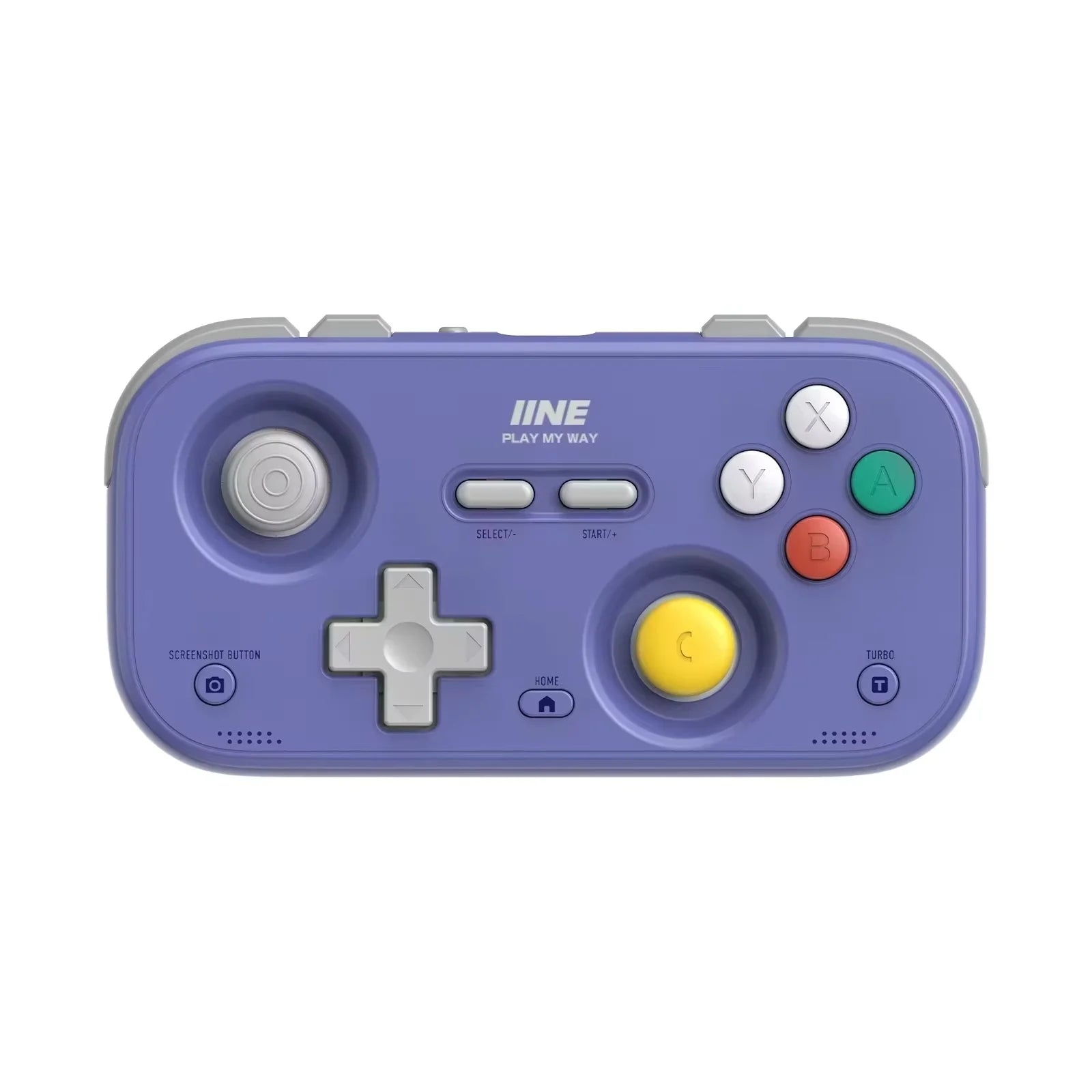  IINE Retro Game Controller Pocket Gamepad With 1000Hz Hall Joystick Portable Mini Streaming Simulator For Switch2/Switch/Lite