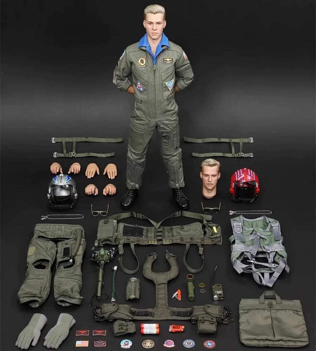 DID MA80182 1/6 U.S. F14 Pilot Tom Action Figure Model