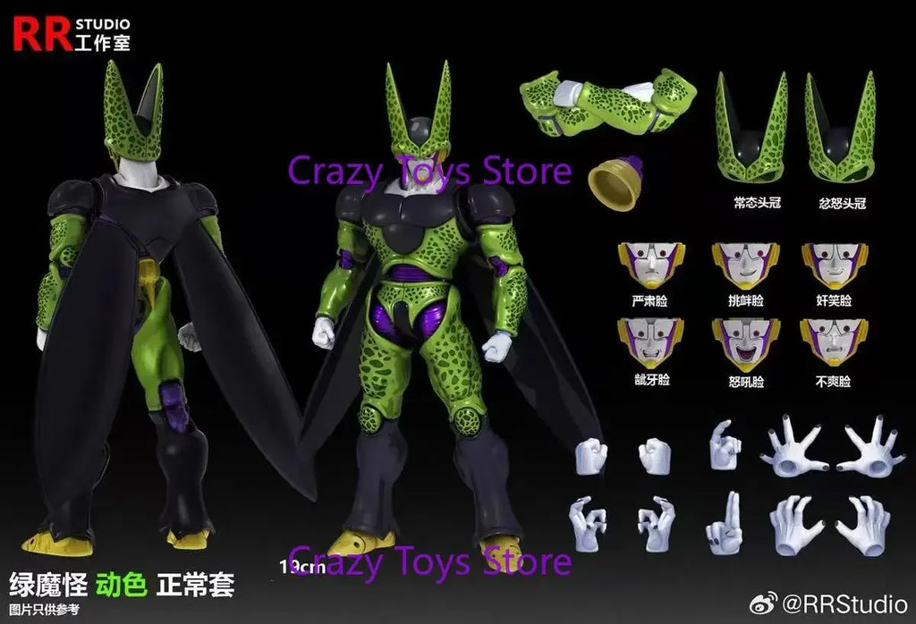 RR Studio Dragon Ball 1/12 Green Devils Complete All Cell Anime Comics DX Version Dolls Figures Models Toys Collection Gifts
