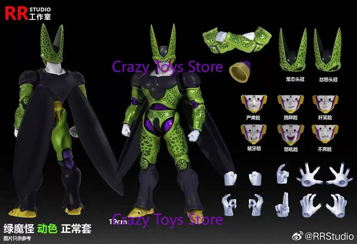 RR Studio Dragon Ball 1/12 Green Devils Complete All Cell Anime Comics DX Version Dolls Figures Models Toys Collection Gifts