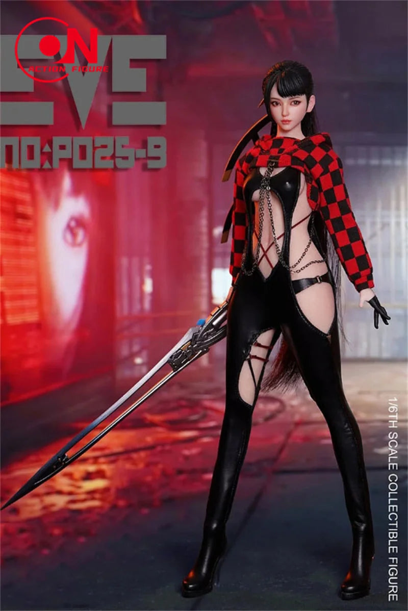 2025 Q4 PLAY TOY P025 1/6 Eve Movable Eyes Action Figure 12'' Female Soldier Figurine Model Full Set Collectible Toy