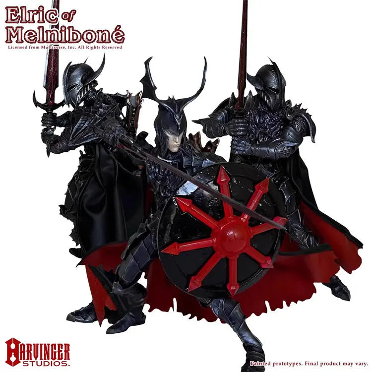 In Stock HARBIGER STUDIO Elric of Melnibone Movable Model Toys ULTRA ARTICULATED 1/12 SCALE SAVAGE CRUCIBIE