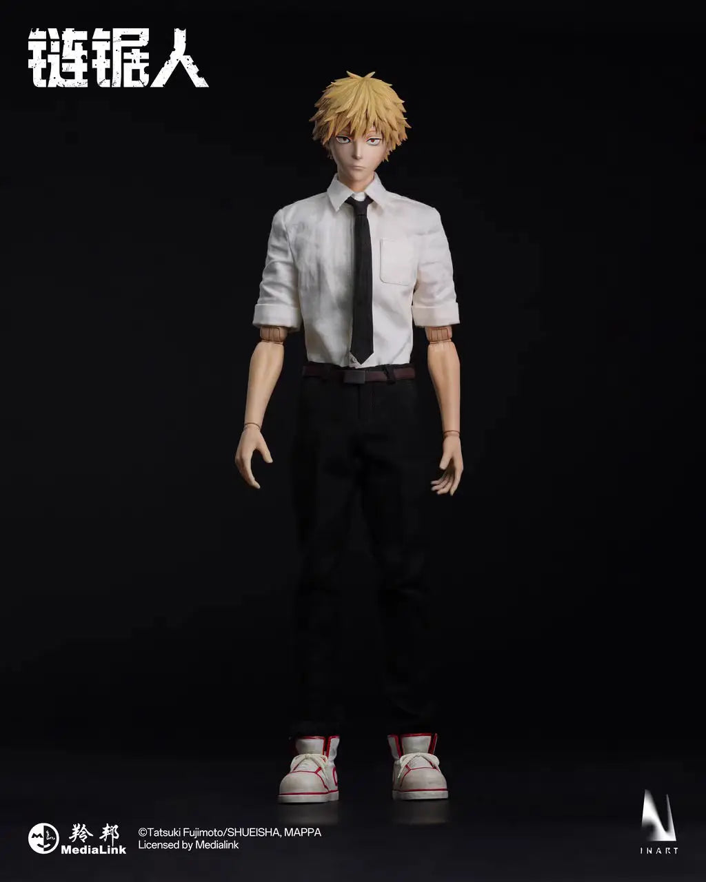 In Stock INART Queen Studios 1/6 Scale MAG016 Chainsaw Man Denji Action Figure Anime Model Trendy Toys Desktop Doll Collectibles