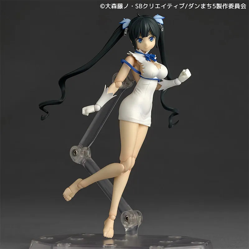 In Stock KAIYODO Hestia Movability Model Toys Revoltech AMAZING YAMAGUCHI DanMachi Beautiful girl model
