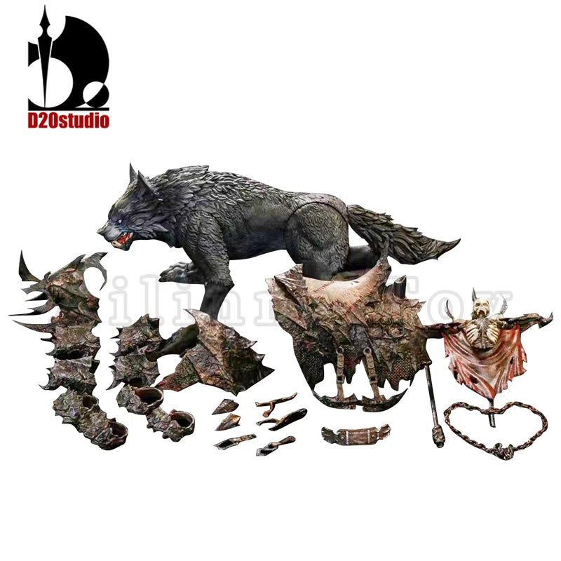 D20studio 1/12 Action Figure Metal Blade Series Fit For Mythic Legions And 6-7inches Figures Anime Model