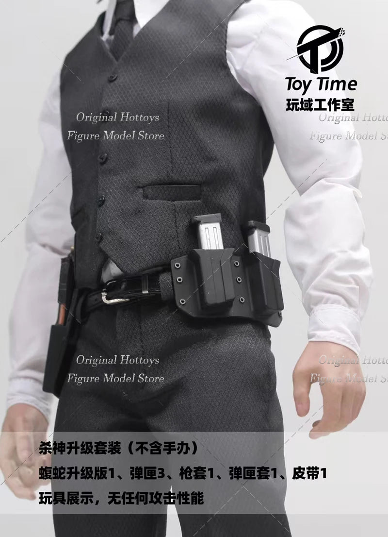 Toy Time 1/6 Scale Male Soldier Scene Accessory Keanu Reeves John Wick Gun Magazine Model Fit 12'' HT Action Figure Doll
