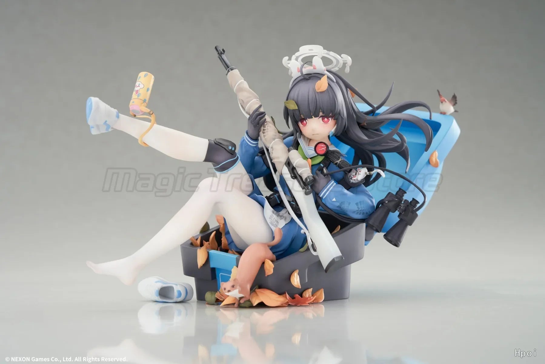 【In Stock】 Original ELEGANT Blue Archive Kasumizawa Miyu Careful Observation 1/7 Scale Figures Animation Ornaments Collection