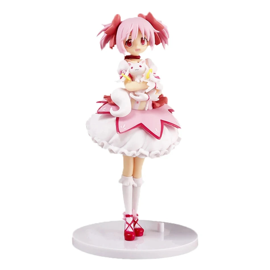 HOT Anime Magikano  Puella Magi Madoka Magica Figure PVC Model Doll Desktop Decoration Action Figurine Collecting Toy Kid Gifts