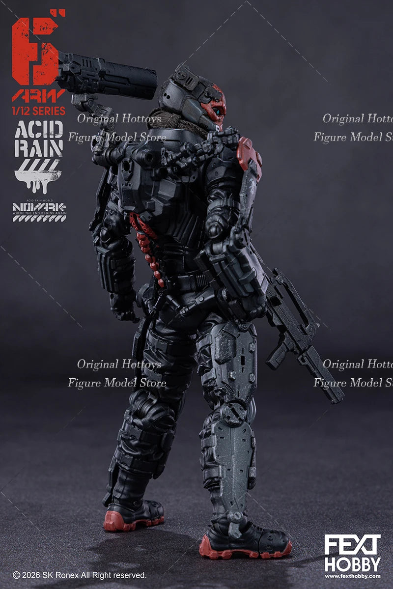 Acid Rain War 1/12 Scale Soldier FXH-AR-005 Valerius FXH-AR-006 Nvk Escort-L Full Set 6-inches Action Figure Model Doll Gifts